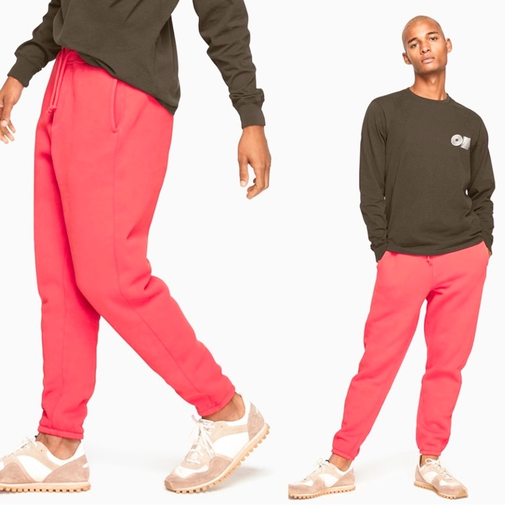 Outdoor Voices Nimbus Sweatpants‎ Medium Red Heavyweight Sweats M